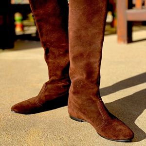 Sigerson Morrison brown suede boots